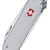 Malé vreckové náradie Classic Alox, strieborné, rebrované