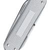 Malé vreckové náradie Classic Alox, strieborné, rebrované