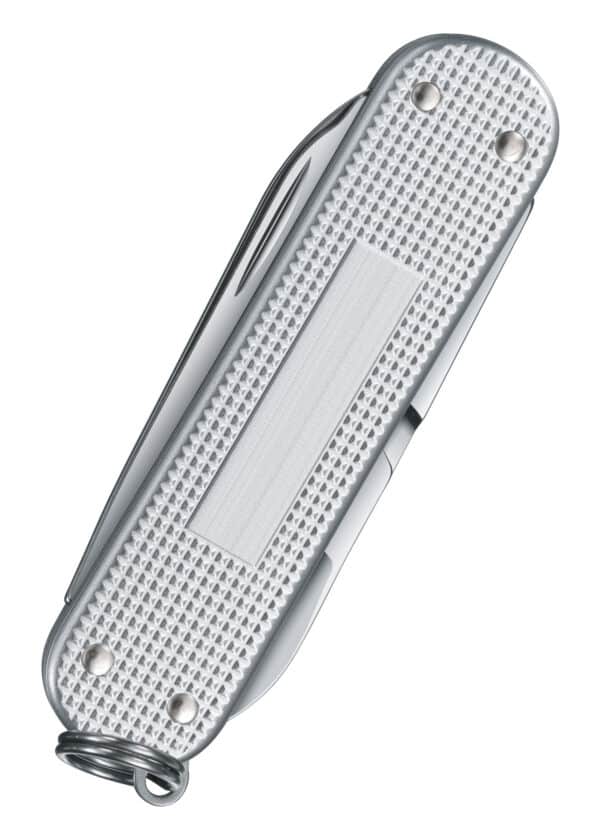 Malé vreckové náradie Classic Alox, strieborné, rebrované