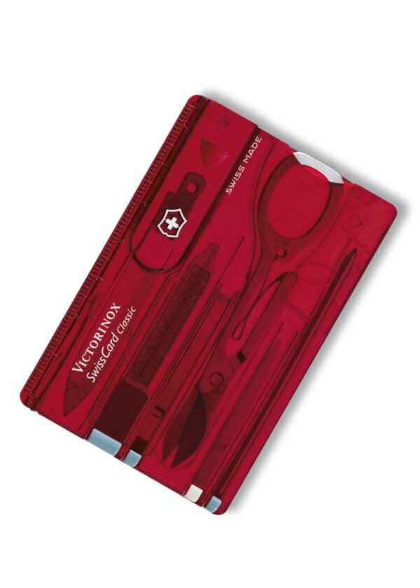Swiss Card Classic, červený, Victorinox