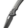 WE Knife EXCITON LTD POLISHED GRAY TITAN, Taschenmesser