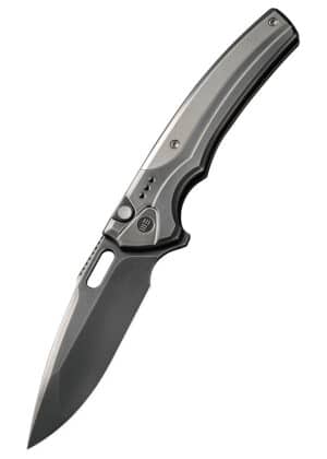 WE Knife EXCITON LTD POLISHED GRAY TITAN, Taschenmesser