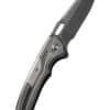 WE Knife EXCITON LTD POLISHED GRAY TITAN, Taschenmesser