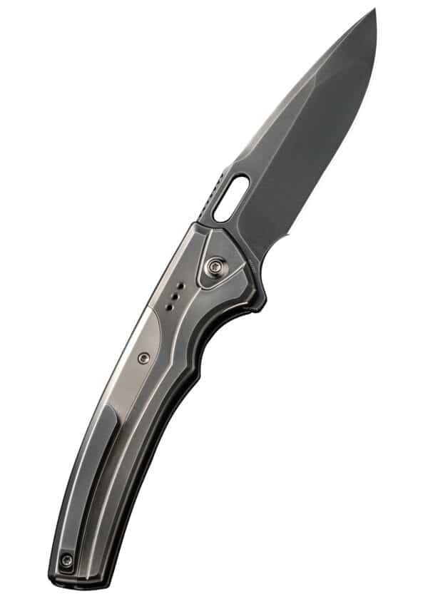 WE Knife EXCITON LTD POLISHED GRAY TITAN, Taschenmesser