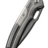 WE Knife EXCITON LTD POLISHED GRAY TITAN, Taschenmesser