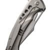 We Knife SWIFTFIN BEAD BLASTED TITANIUM SATIN, Taschenmesser