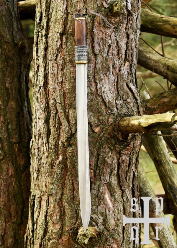 Langsax z Birky, vikingský saxový nôž, uhlíková oceľ