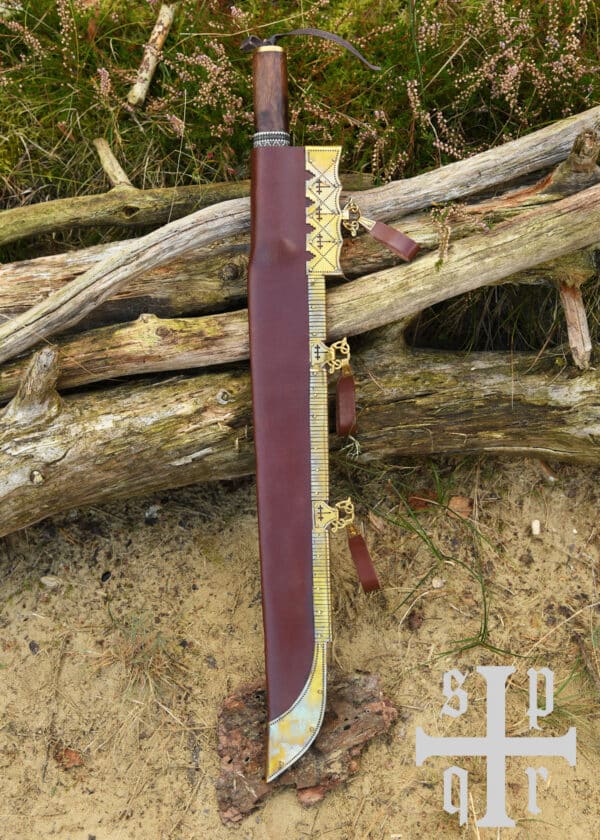 Langsax z Birky, vikingský saxový nôž, uhlíková oceľ