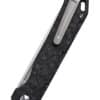 Kizer Knives Taschenmesser Begleiter, Carbon, satinierte Klinge