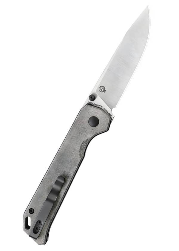 Kizer Knives Taschenmesser Begleiter 2, Micarta, satinierte Klinge