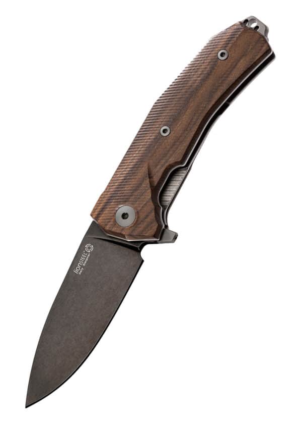 Taschenmesser KUR, Santos, schwarz, Lionsteel