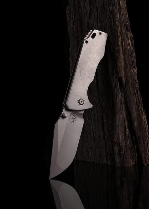 J-Cape V4, Gray-Zirc blasted, Thumbstud