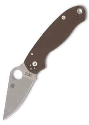 Spyderco Para 3 Brown G10 CPM-15V Sprint Run, Taschenmesser