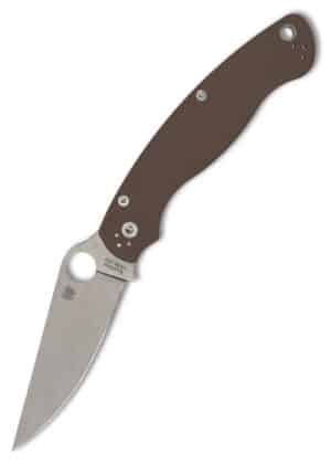 Spyderco Military 2 Brown G10 CPM-15V Sprint Run, Taschenmesser